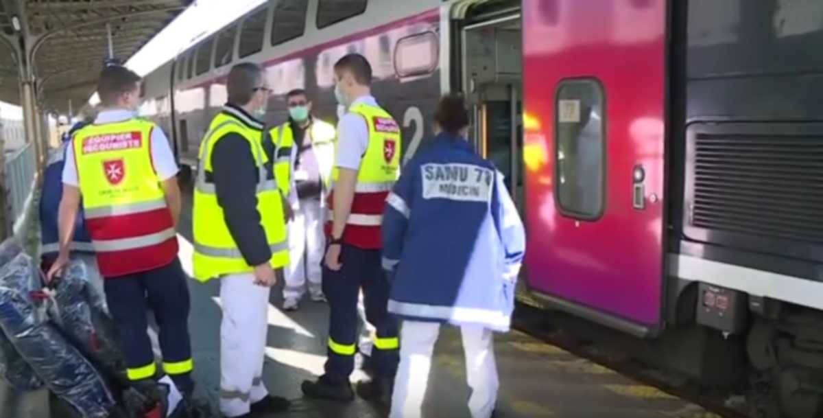 Κορονοϊός στη Γαλλία: Το τρένο TGV μετατράπηκε σε νοσοκομείο (videos)