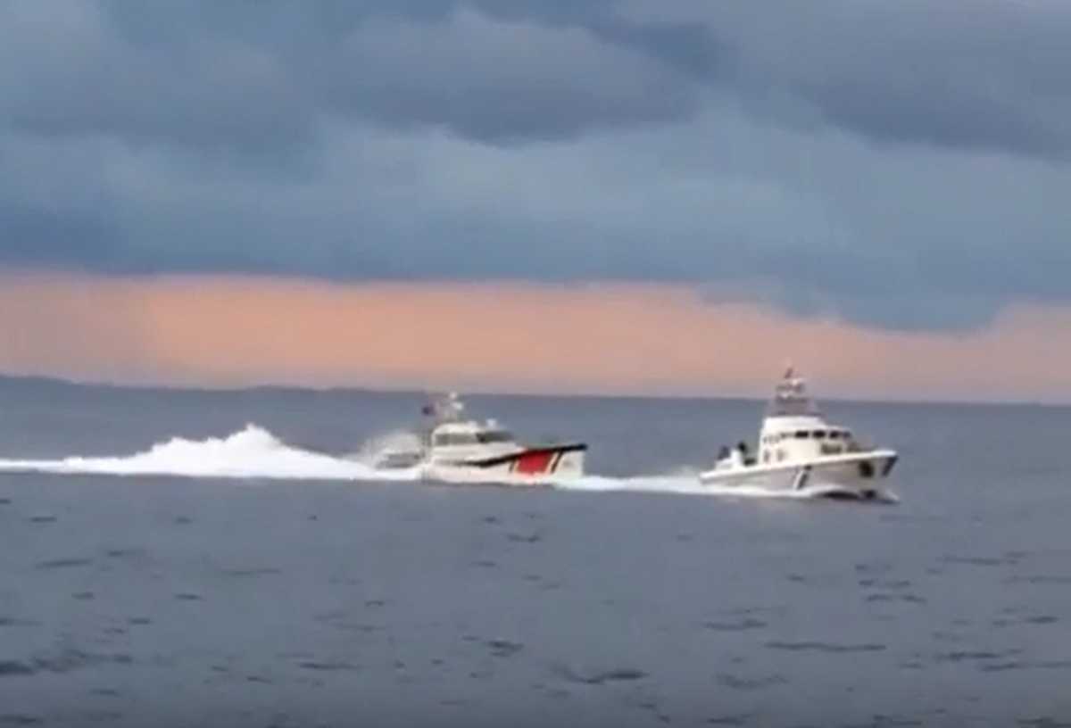 Νέο video με την παρενόχληση ελληνικού σκάφους από τουρκική ακταιωρό
