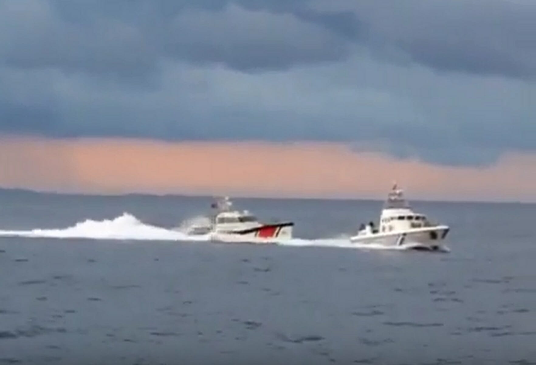 Νέο video με την παρενόχληση ελληνικού σκάφους από τουρκική ακταιωρό