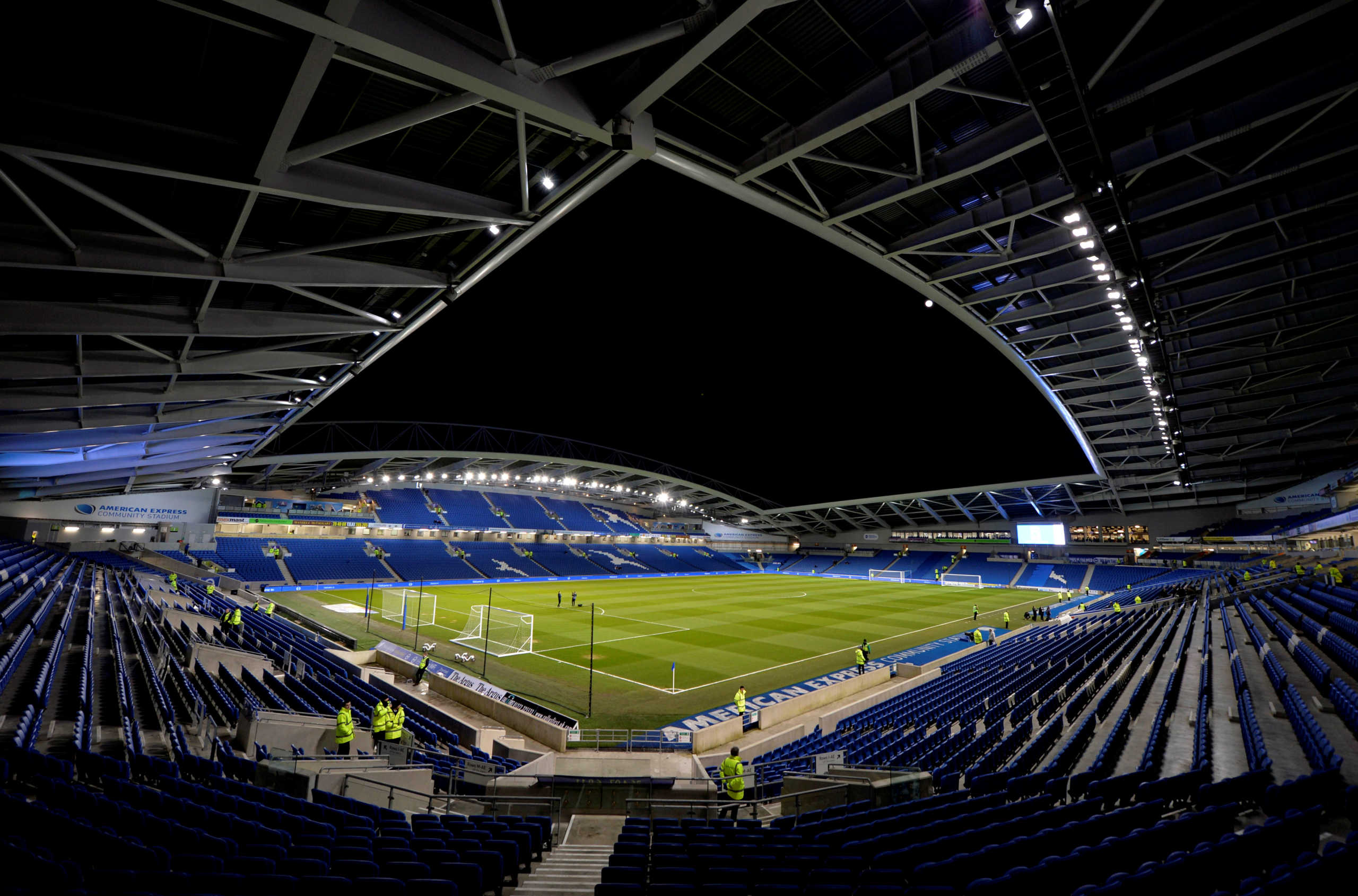 FILE PHOTO: Football - Brighton & Hove Albion v Derby County - Sky Bet Football League Championship - The American Express Community Stadium - 3