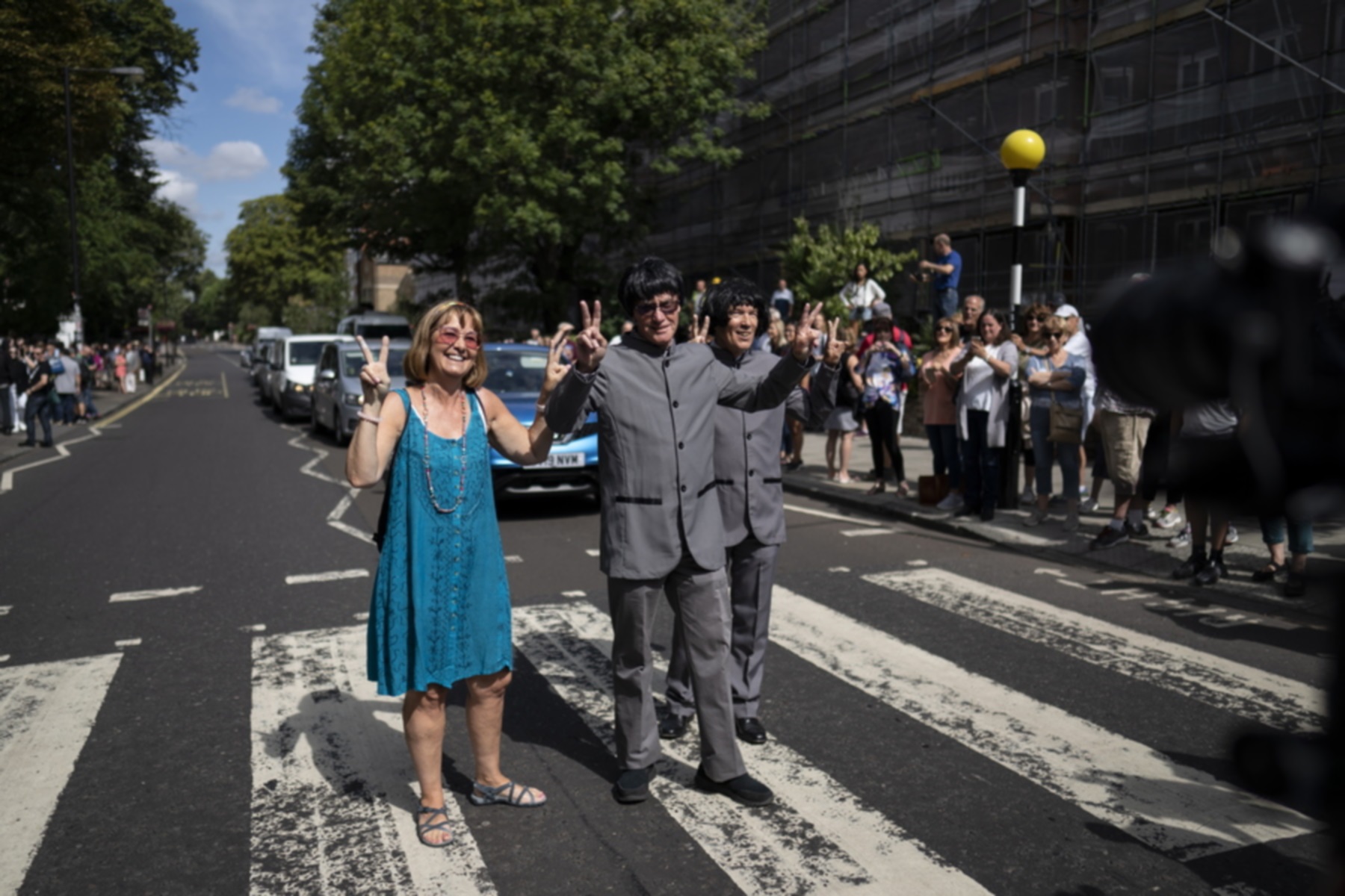 Η διάβαση Abbey Road ξαναβρήκε το χρώμα της
