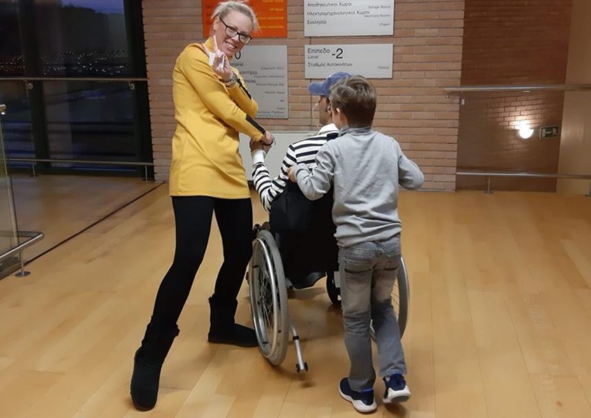 Συγκινεί η σύζυγος του Κωνσταντίνου Αγγελιδη: «Όλον αυτό τον καιρό ανεβαίνουμε μαζί έναν Γολγοθά»