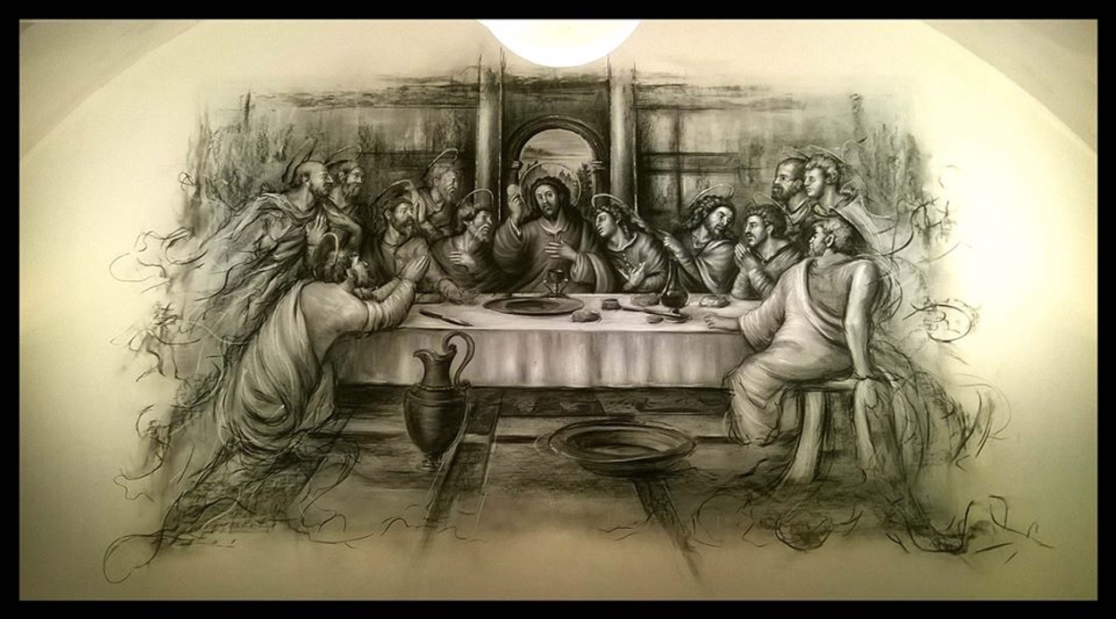 Τον «βάφτισε» αγιογράφο ο Ιερώνυμος και μάγεψε με την τεχνική του τον Χριστόδουλο