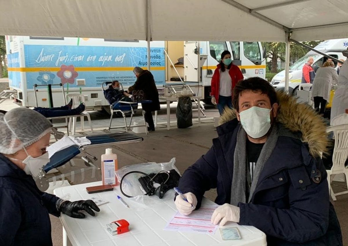 Αλέξης Γεωργούλης: Το μήνυμα για την εθελοντική αιμοδοσία! Γιατί δεν μπόρεσε να δώσει ο ίδιος αίμα;