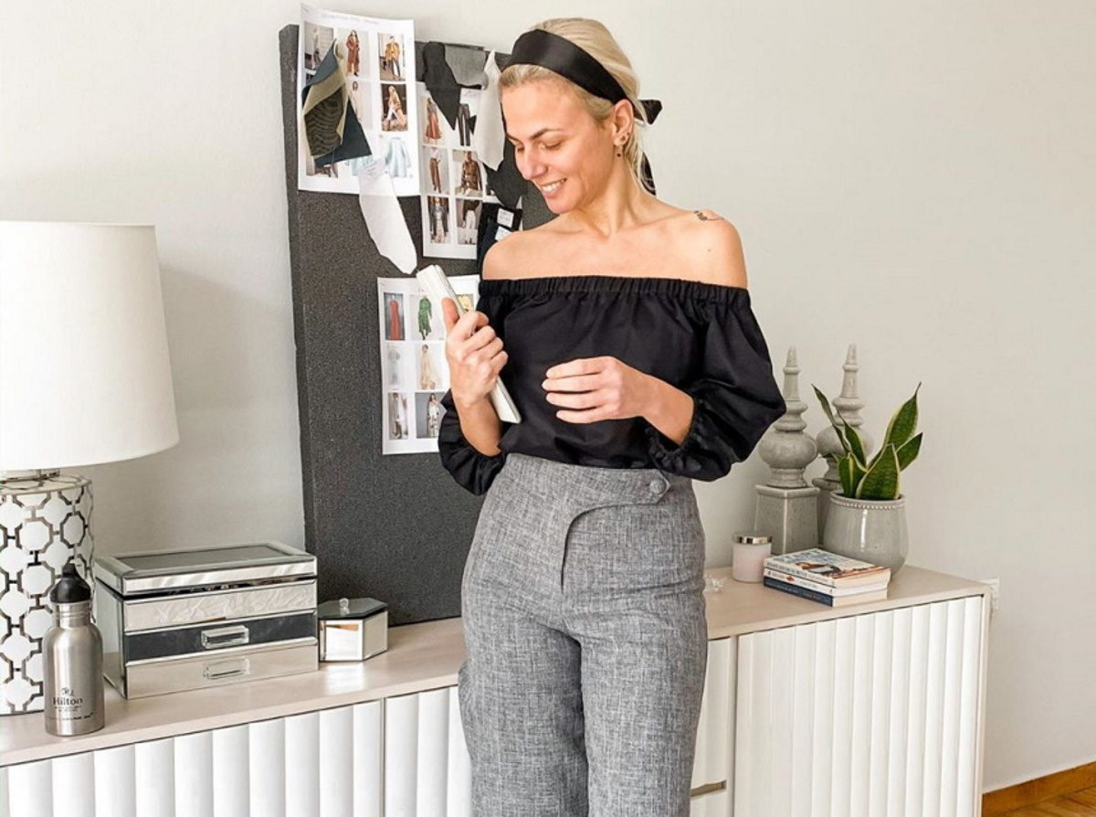 Χριστίνα Κοντοβά: Εκμεταλλεύεται τον εγκλεισμό στο σπίτι για δημιουργία, δουλειά και γυμναστική!