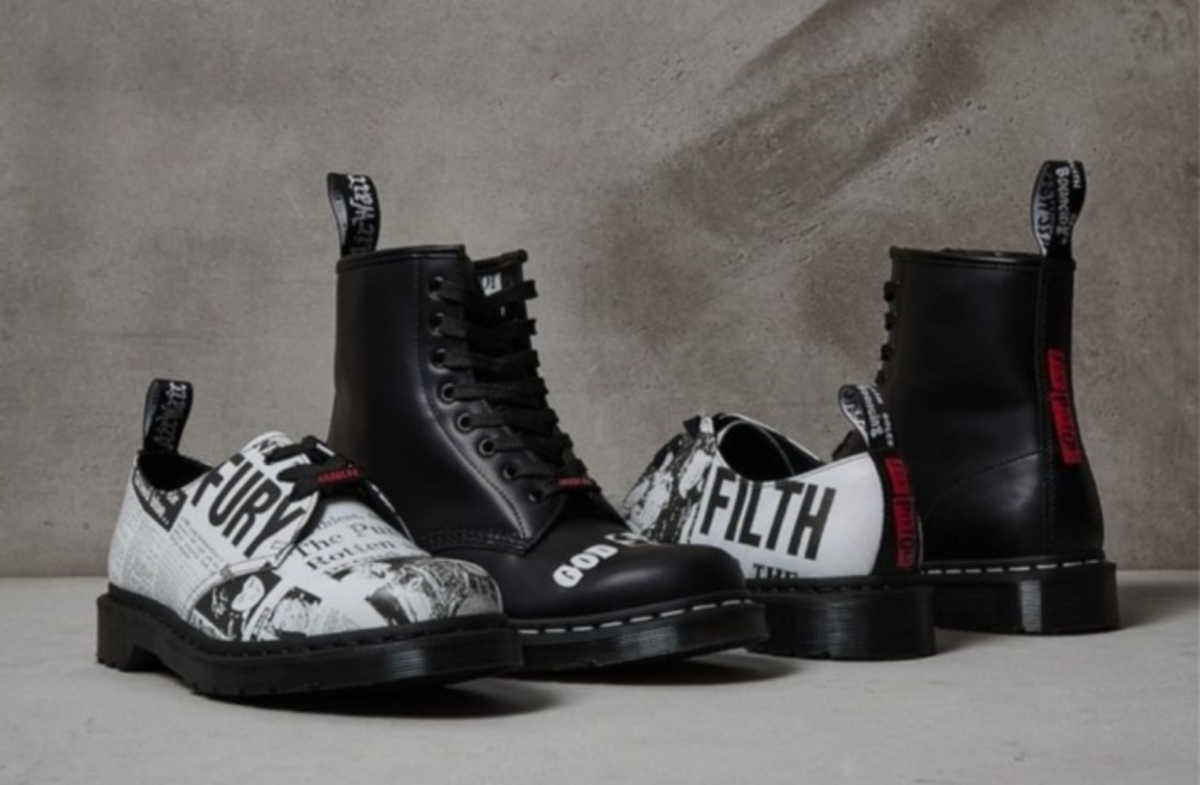 Δείτε τα νέα Dr. Martens που αποτίουν φόρο τιμής στους Sex Pistols