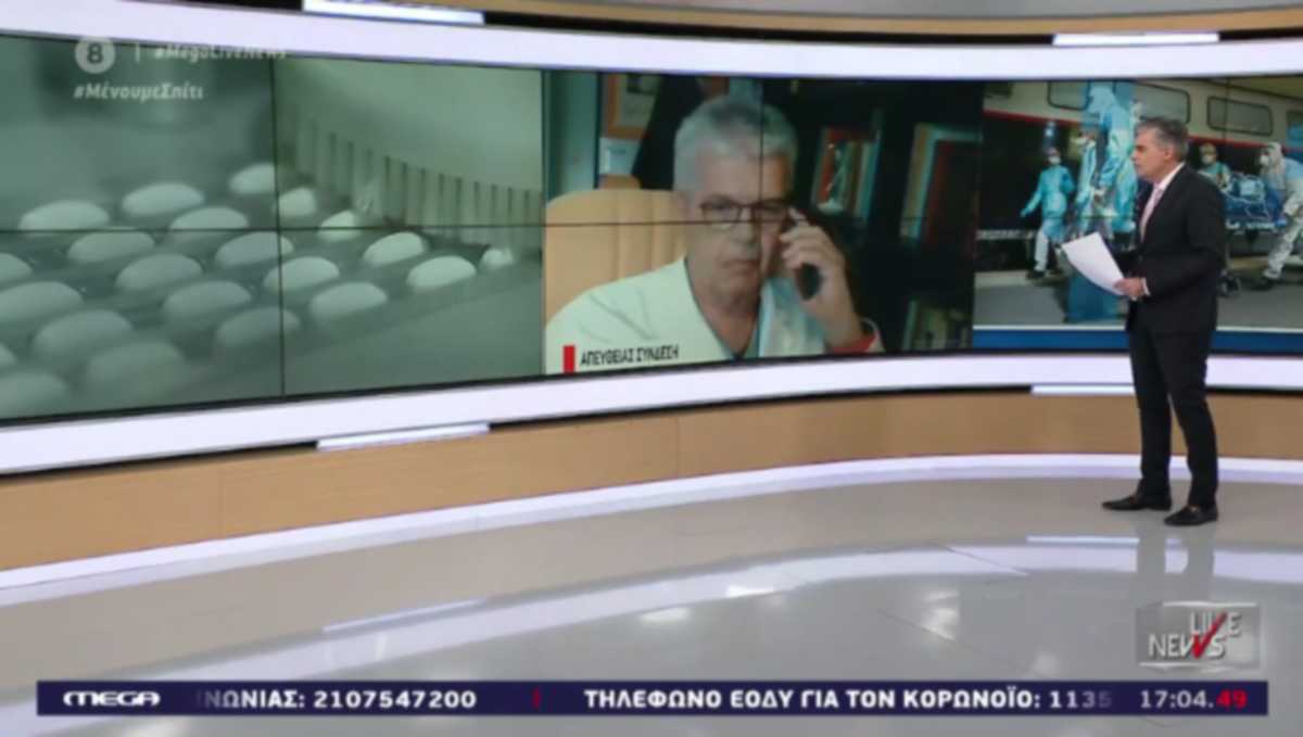 Γώγος στο “Live News”: Υπάρχει οριζοντίωση της καμπύλης διασποράς του κορονοϊού στην Ελλάδα