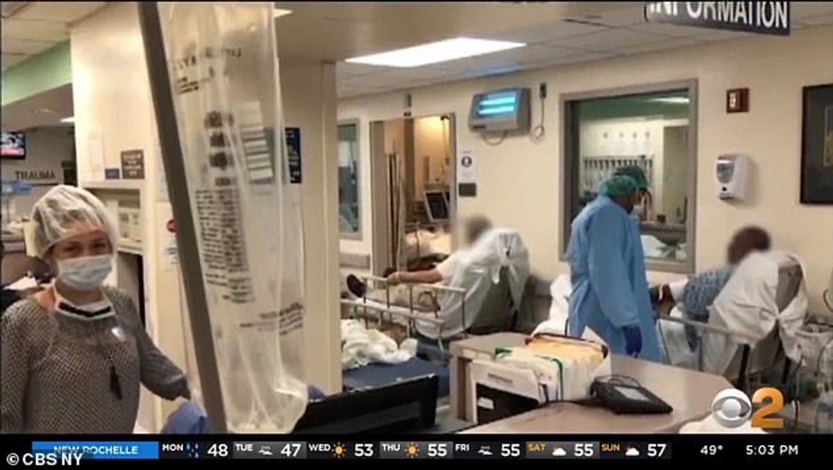 Εμπόλεμη ζώνη λόγω κορονοϊού νοσοκομείο στη Νέα Υόρκη! Εικόνες σοκ
