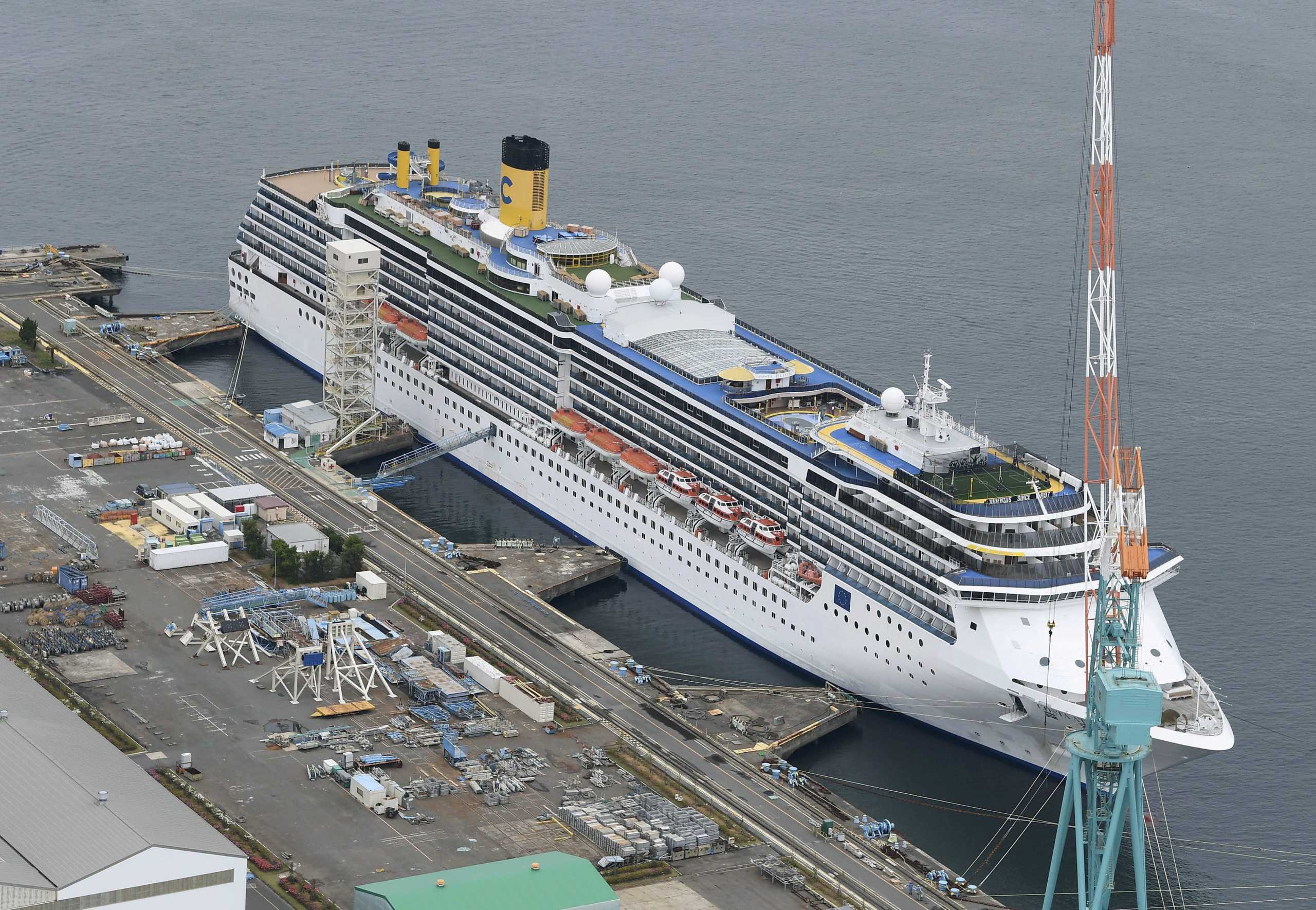 Ναγκασάκι: Άλλα 40 κρούσματα στο κρουαζιερόπλοιο Costa Atlantica