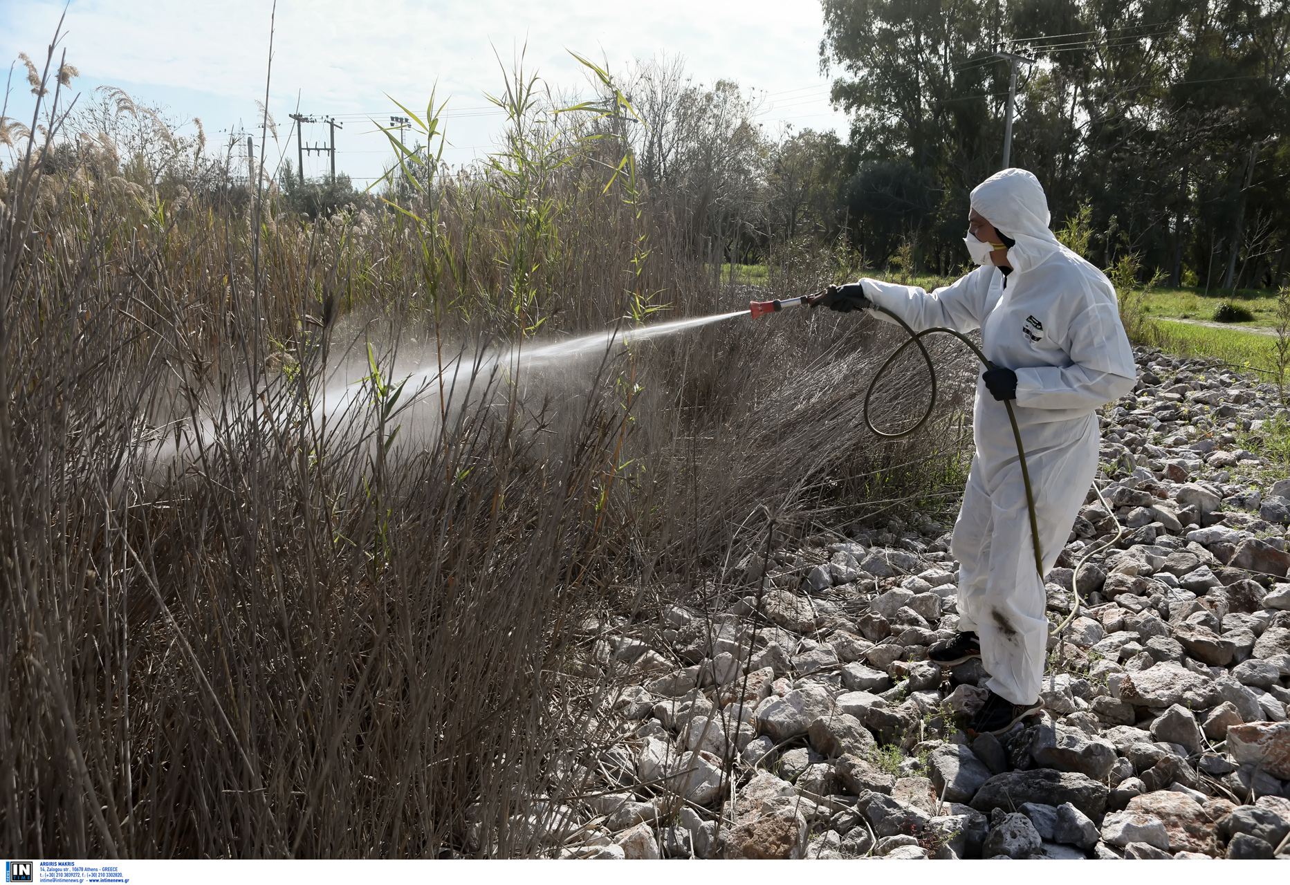 Θεσσαλονίκη: Συνεχίζονται οι ψεκασμοί για τα κουνούπια στον δήμο Λαγκαδά