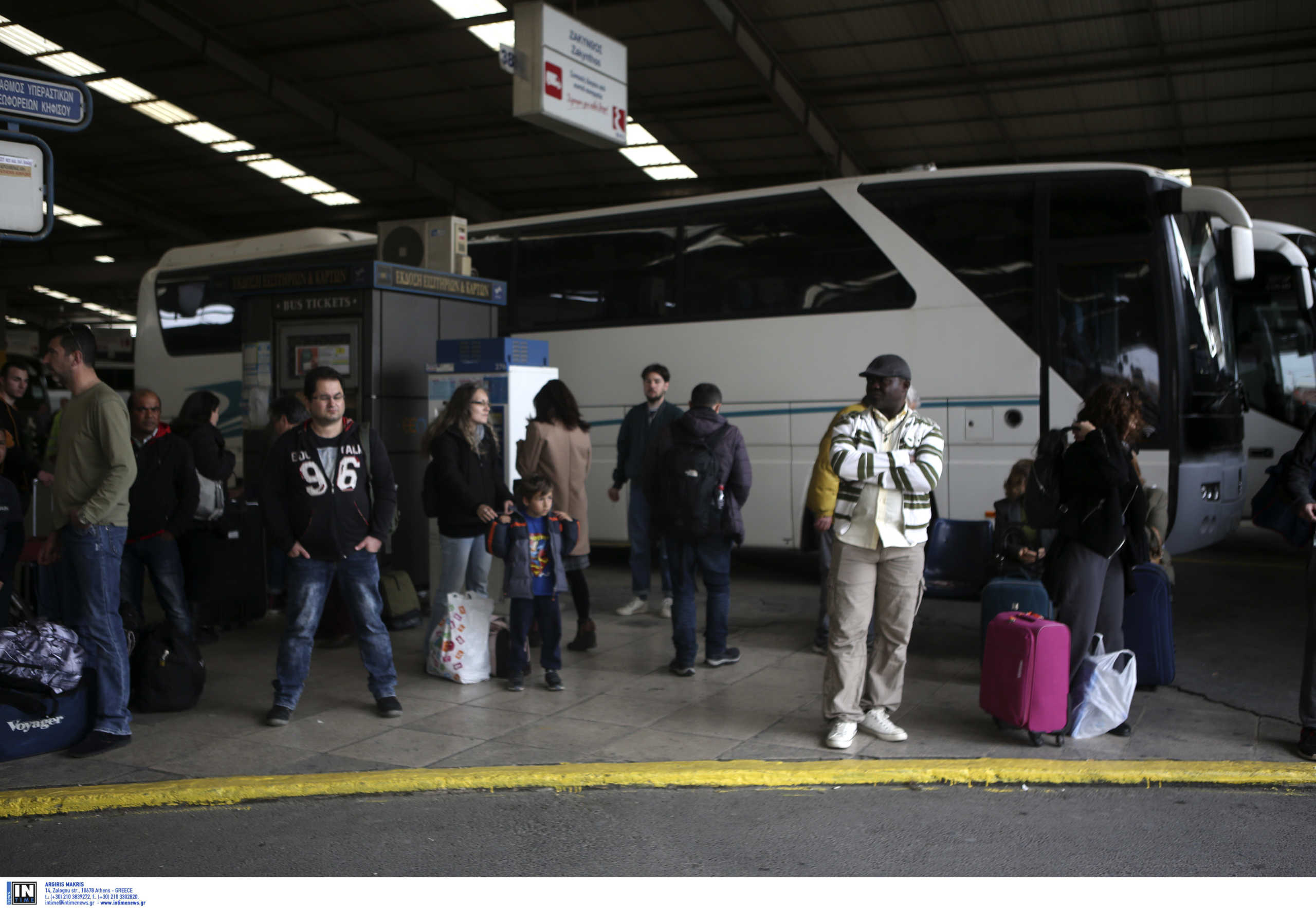 Κορονοϊός: 17 παραβάσεις για άσκοπη μετακίνηση στα ΚΤΕΛ Κηφισού