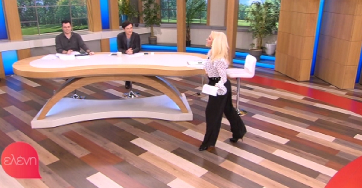 Απίθανο στιγμιότυπο στην Ελένη Μενεγάκη: “Αν αργούσες κι άλλα λίγα δευτερόλεπτα…”