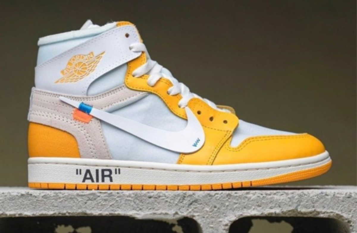 Ρίχνουμε μια ματιά στα νέα sneaker Off-White™ x Air Jordan 1 “Canary Yellow”