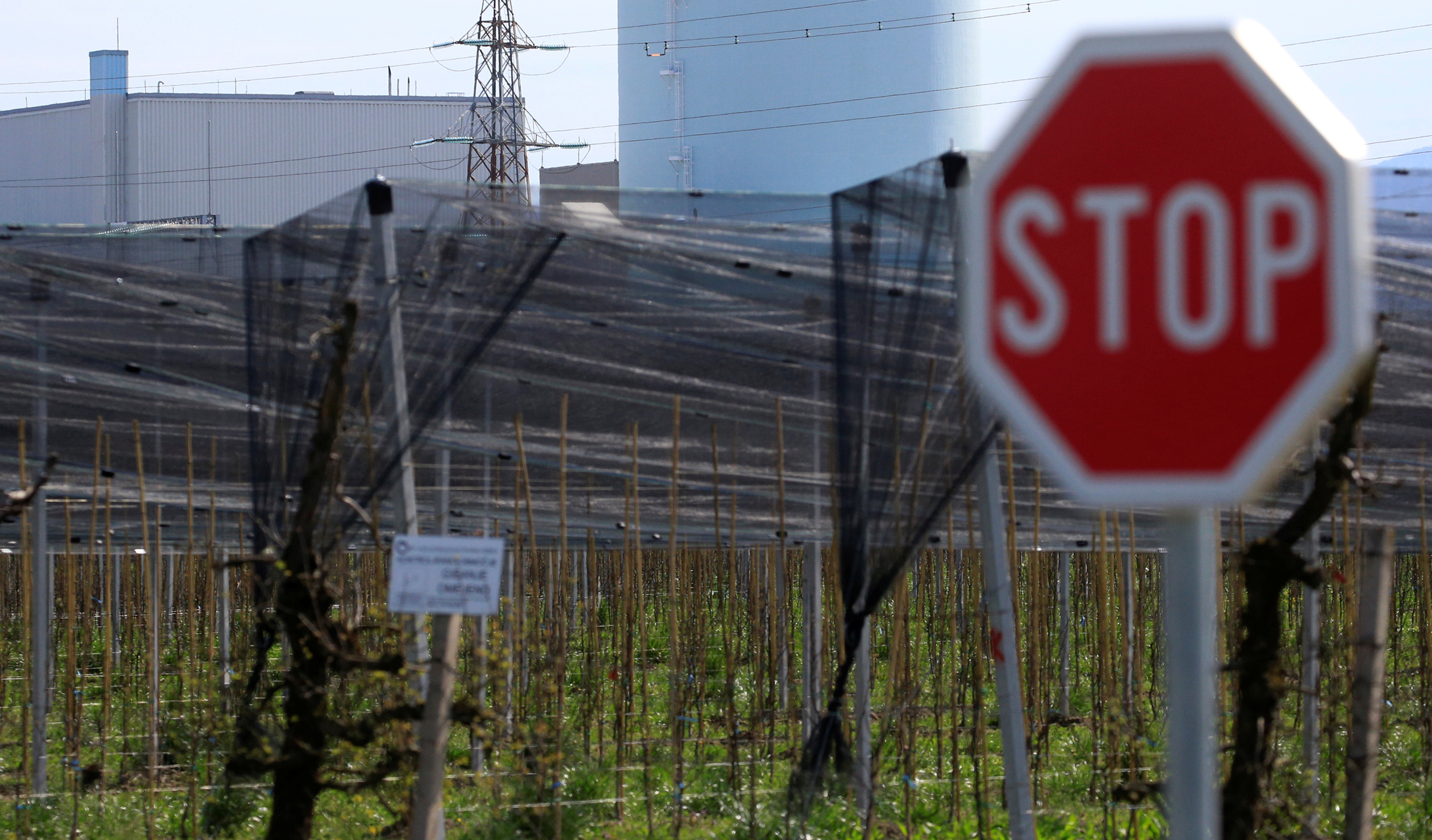 A general view of the nuclear power plant in Krsko, Slovenia, March 22, 2020. REUTERS