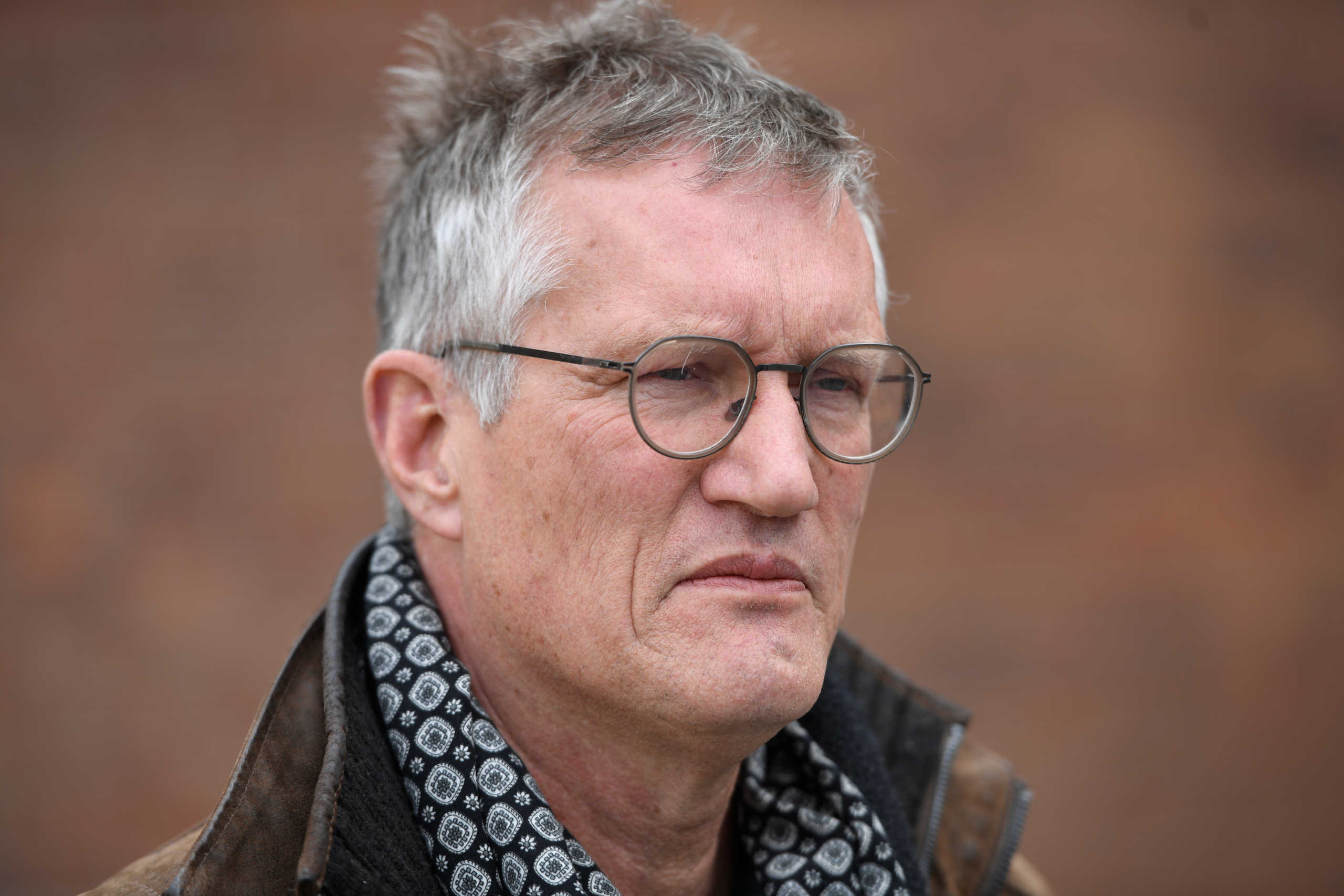 Anders Tegnell, state epidemiologist of the Public Health Authority, is pictured after the authorities' daily press meeting on the coronavirus disease (COVID-19) crisis in Stockholm, Sweden April 20, 2020. Ali Lorestani