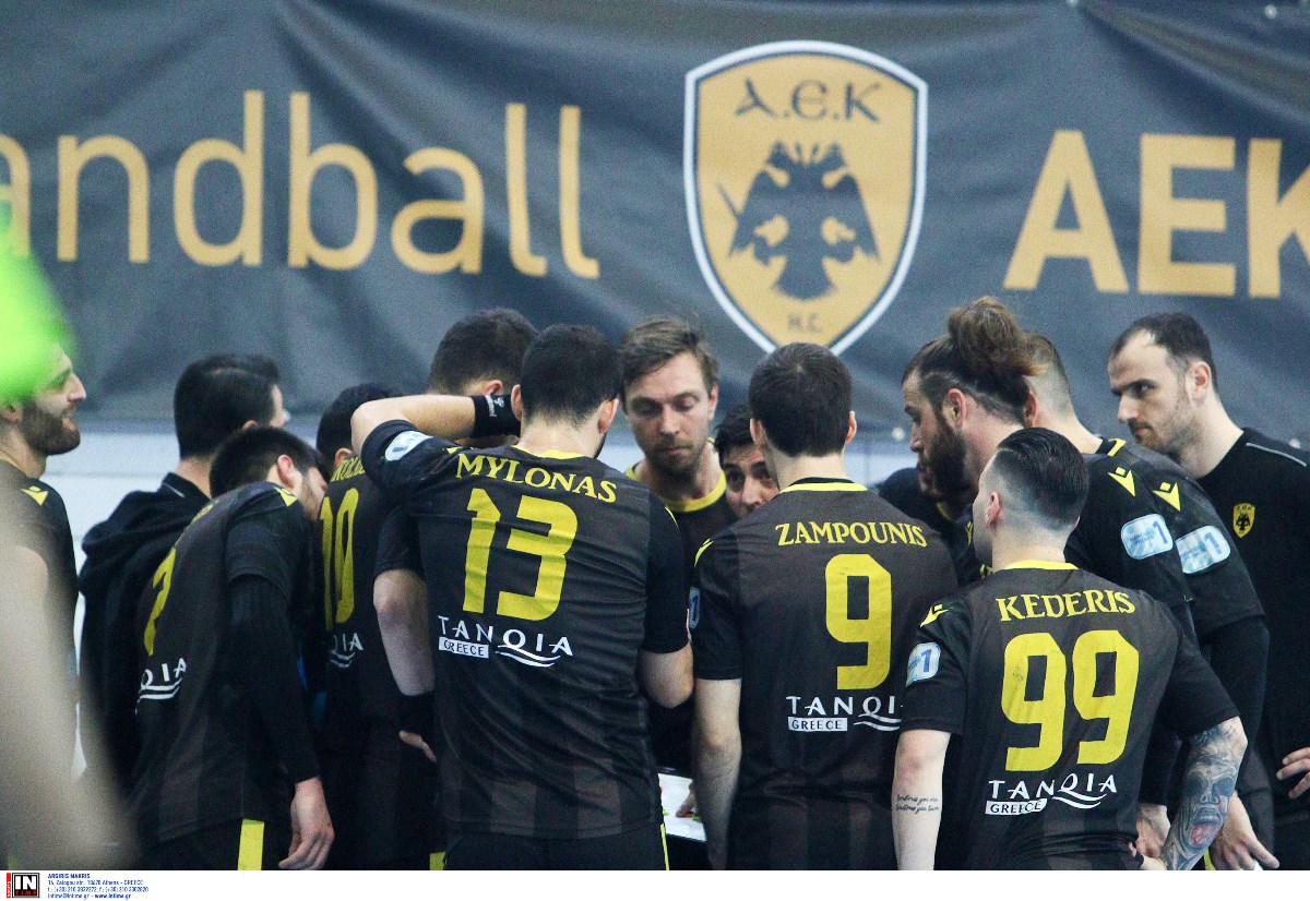 AEK: Οριστικά στη Χαλκίδα οι τελικοί με την Ίσταντς για το EHF Cup στο χάντμπολ