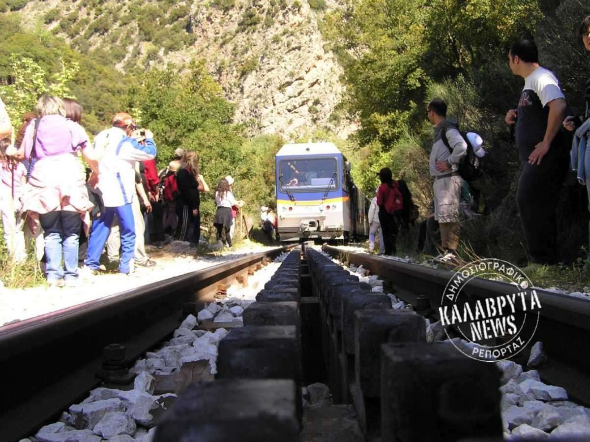 Καλάβρυτα: Έτοιμος να σφυρίξει και πάλι ο Οδοντωτός (pics, video)