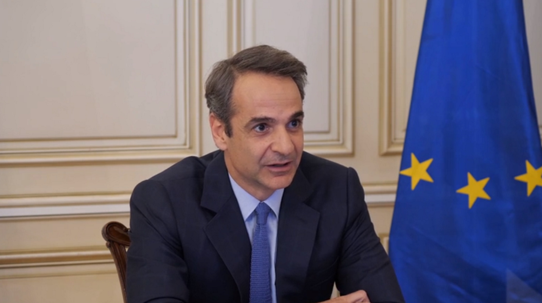 Μητσοτάκης στην παγκόσμια τηλεδιάσκεψη δωρητών: Προσφέρουμε 3 εκατ. ευρώ για το εμβόλιο κατά του κορονοϊού (video)