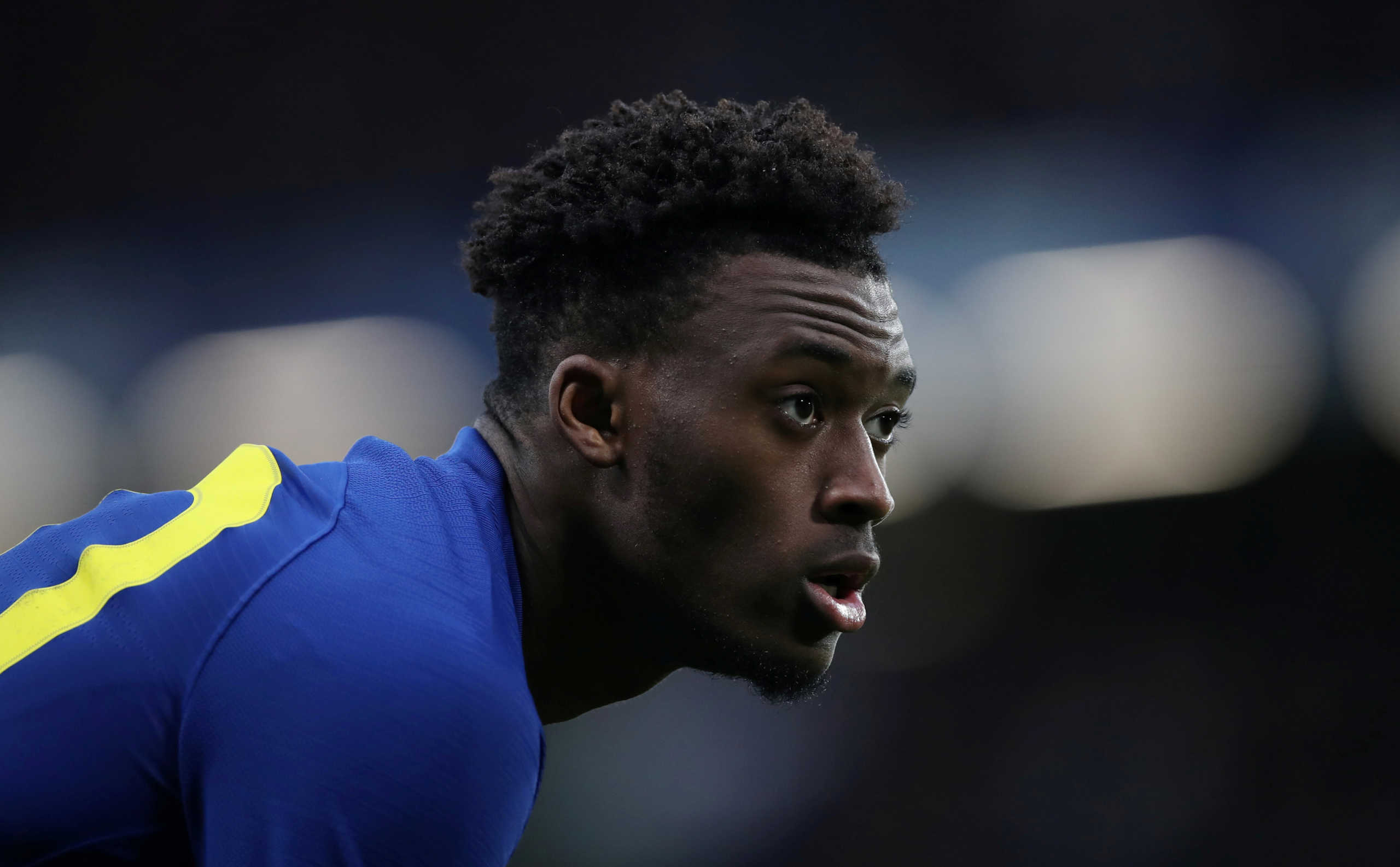 FILE PHOTO: Soccer Football - FA Cup - Third Round - Chelsea v Nottingham Forest - Stamford Bridge, London, Britain - January 5, 2020  Chelsea's Callum Hudson-Odoi   REUTERS