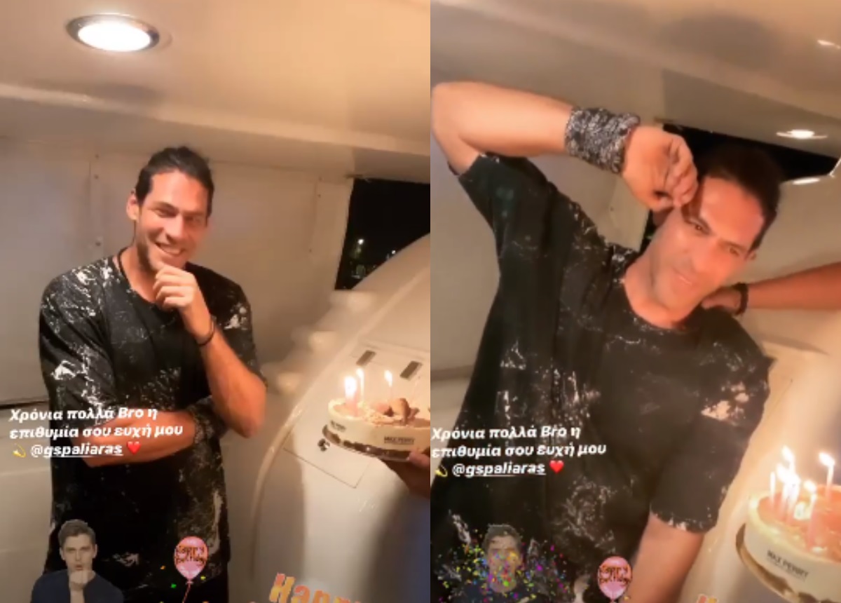 Γιάννης Σπαλιάρας: Χλιδάτο πάρτυ γενεθλίων με φίλους σε σκάφος! [vids]