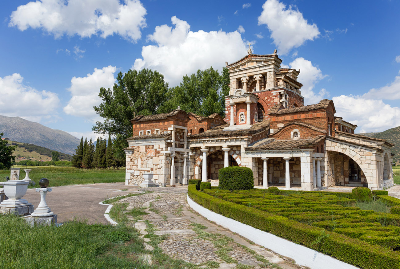 The temple of Agia Foteini is located directly across the archaeological site of Mantineia and only 12 km. from Tripoli. Its unusual architecture attracts many visitors considering the combination of Byzantine elements with ancient architectural rhythms.