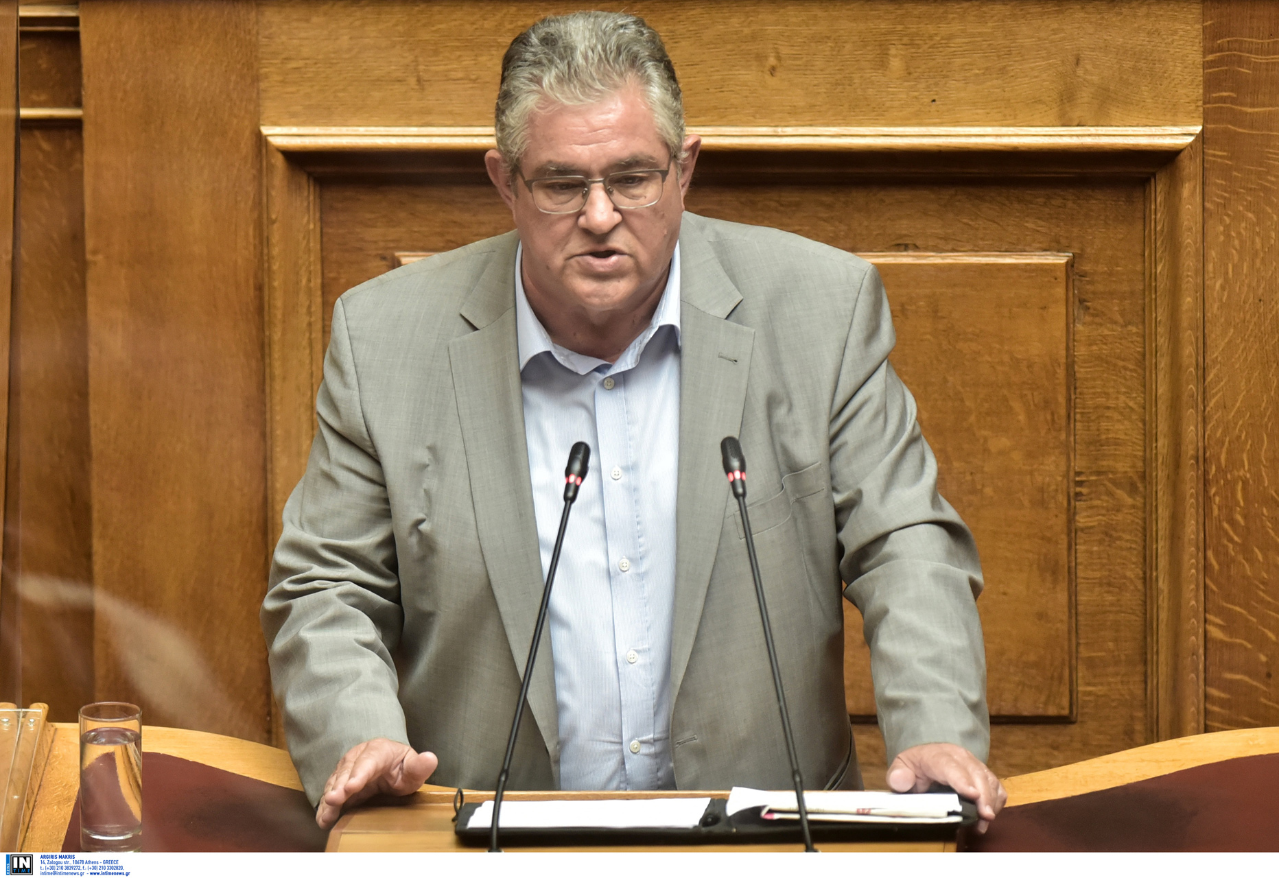 Συζήτηση επί της προτάσεως που κατέθεσαν 30 Βουλευτές της Κ.Ο. της Ν.Δ.,  σύμφωνα με τα άρθρα 86 παρ. 1-3 του Συντάγματος και 154 & 155 του Κανονισμού της Βουλής, με την οποία αιτούνται τη διεύρυνση του αριθμού των διερευνωμένων αδικημάτων που ενδέχεται να τέλεσε ο πρώην Αναπληρωτής Υπουργός Δικαιοσύνης, κ. Δημήτρης Παπαγγελόπουλος κατά την άσκηση των καθηκόντων του.
