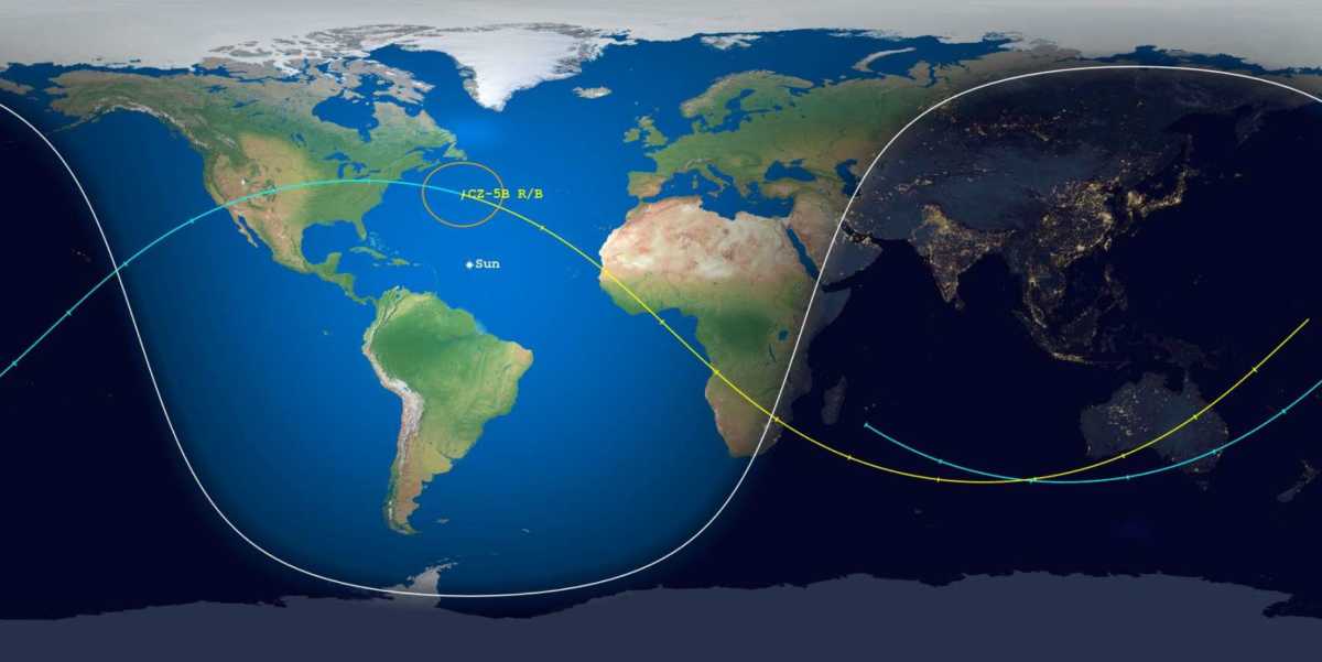 Διαστημικό “σκουπίδι” 18 τόνων έπεσε στη Γη
