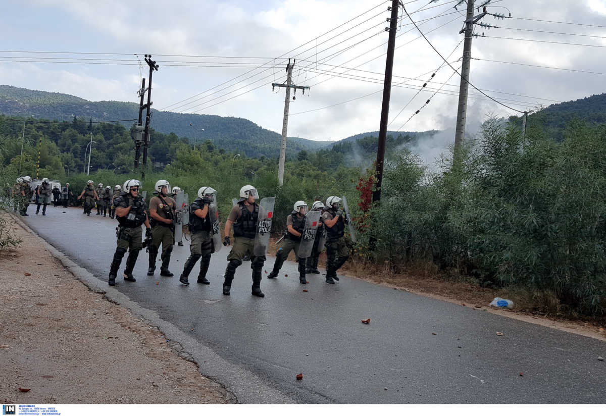 Αστυνομία για Μαλακάσα: Γι αυτό ρίξαμε χημικά