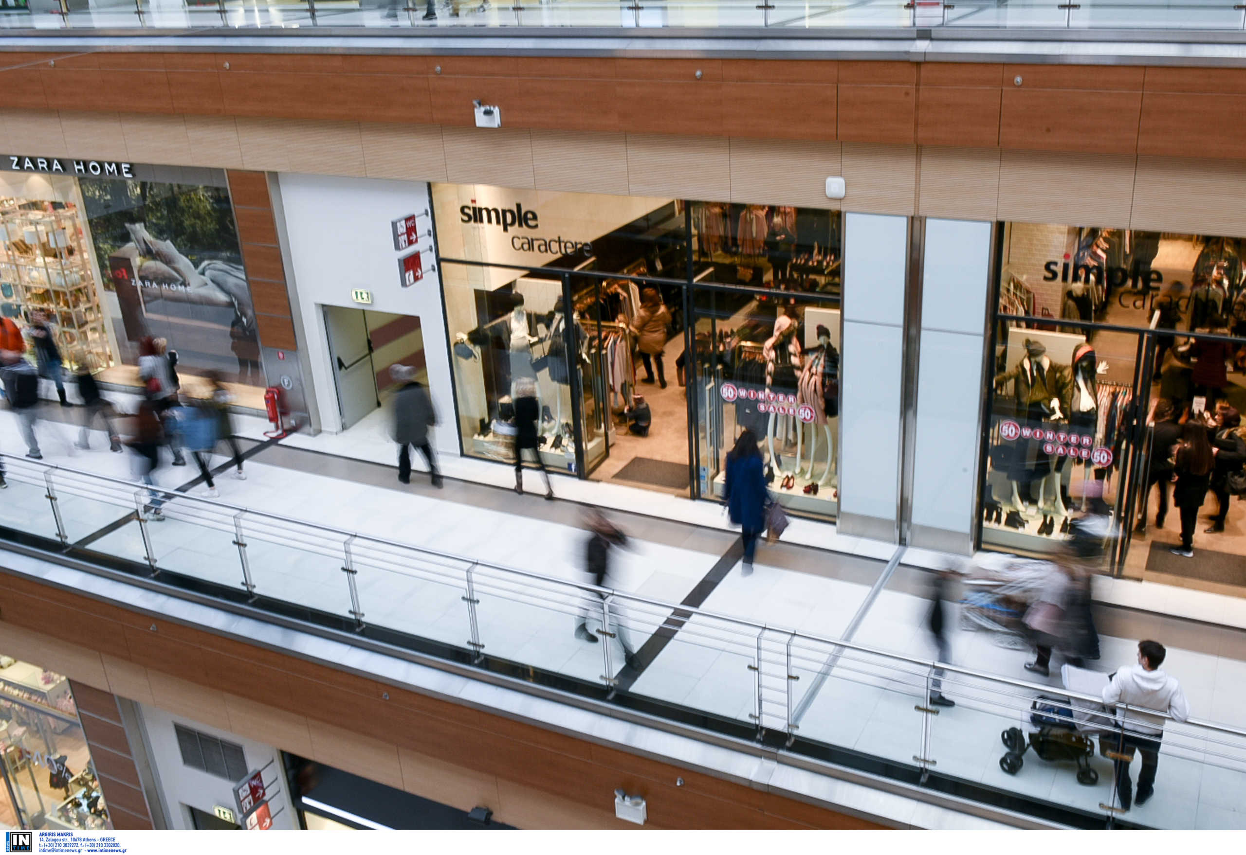 Τα εμπορικά κέντρα The Mall, Golden Hall και Mediterranean Cosmos την περίοδο του κορονοϊού