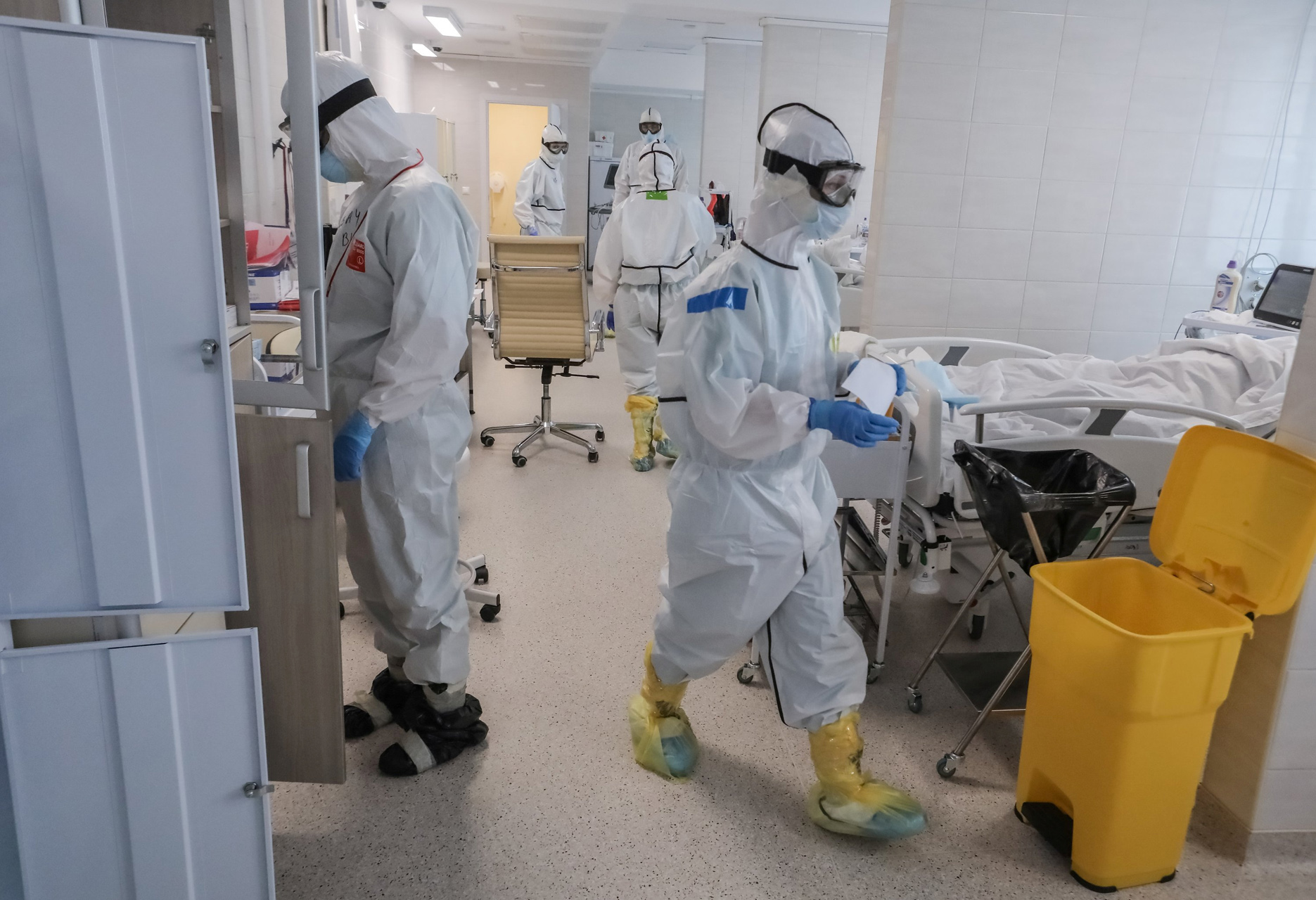 Κορονοϊός: Σε κρίσιμη κατάσταση 18.000 ασθενείς σε νοσοκομεία της Μόσχας