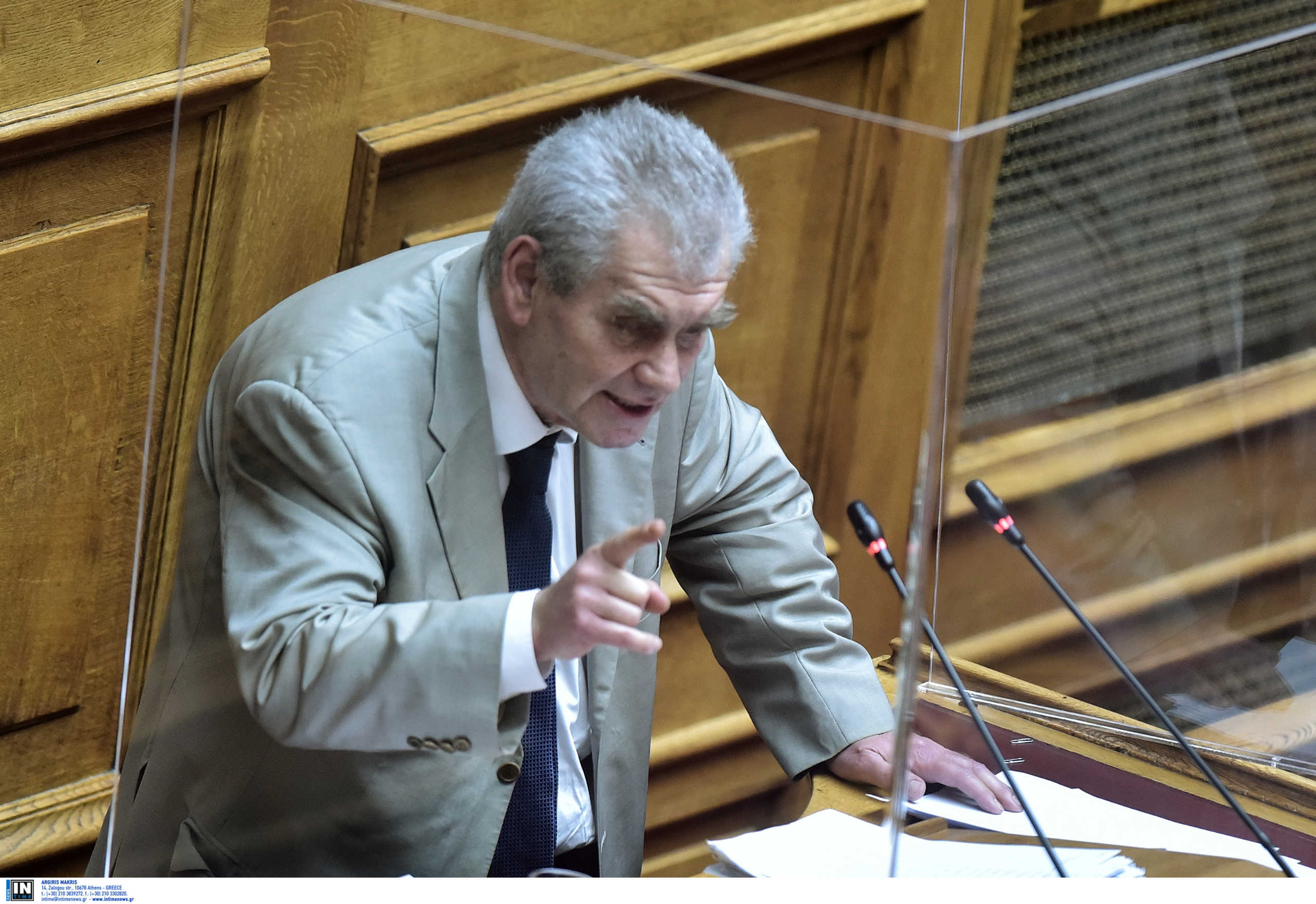 ÓõæÞôçóç åðß ôçò ðñïôÜóåùò ðïõ êáôÝèåóáí 30 ÂïõëåõôÝò ôçò Ê.Ï. ôçò Í.Ä.,  óýìöùíá ìå ôá Üñèñá 86 ðáñ. 1-3 ôïõ ÓõíôÜãìáôïò êáé 154 & 155 ôïõ Êáíïíéóìïý ôçò ÂïõëÞò, ìå ôçí ïðïßá áéôïýíôáé ôç äéåýñõíóç ôïõ áñéèìïý ôùí äéåñåõíùìÝíùí áäéêçìÜôùí ðïõ åíäÝ÷åôáé íá ôÝëåóå ï ðñþçí ÁíáðëçñùôÞò Õðïõñãüò Äéêáéïóýíçò, ê. ÄçìÞôñçò Ðáðáããåëüðïõëïò êáôÜ ôçí Üóêçóç ôùí êáèçêüíôùí ôïõ.