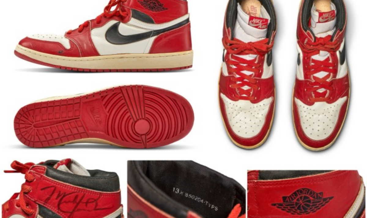 Στο “σφυρί” τα πρώτα Air Jordan – Αναμένεται να φτάσουν τα 150.000 δολάρια!