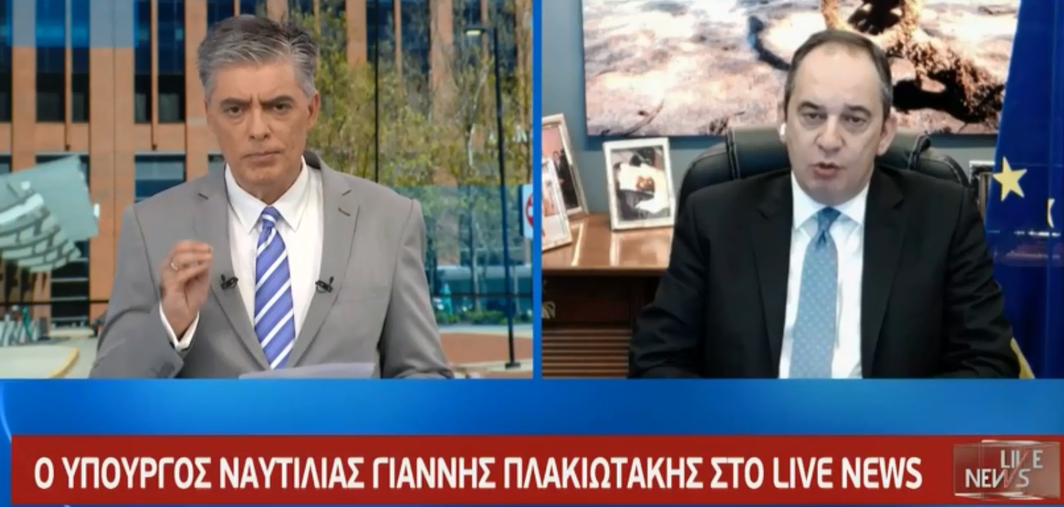 Πλακιωτάκης στο Live News: «Πού επιτρέπεται το κολύμπι – Όχι στο ταξίδι στα νησιά από τις 18 Μαΐου»