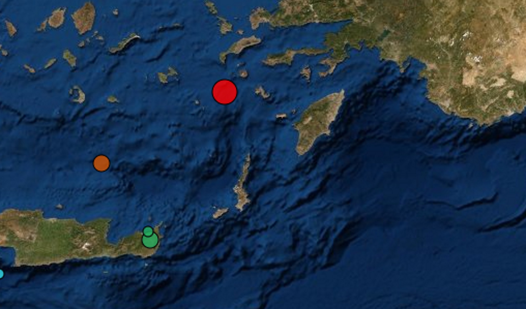 Ισχυρός σεισμός 4 Ρίχτερ στα Δωδεκάνησα