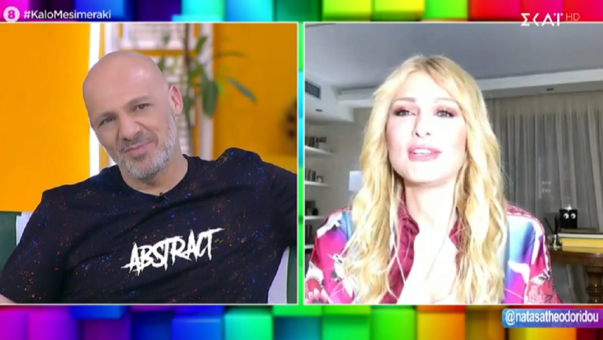 Πως σχολιάζει η Νατάσα Θεοδωρίδου την “φυγή” της κουμπάρας, Ελένης Μενεγάκη από την τηλεόραση;