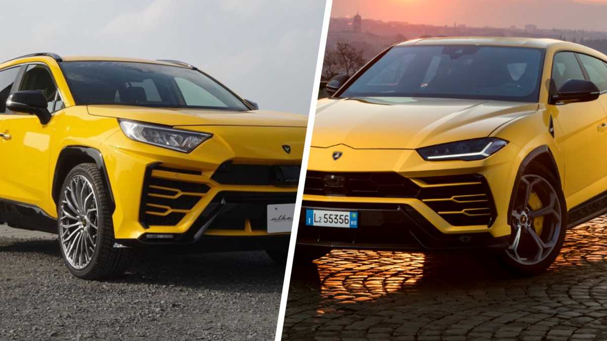 Δείτε πως ένα ταπεινό Toyota RAV4 μεταμορφώνεται σε… Lamborghini! [pics]