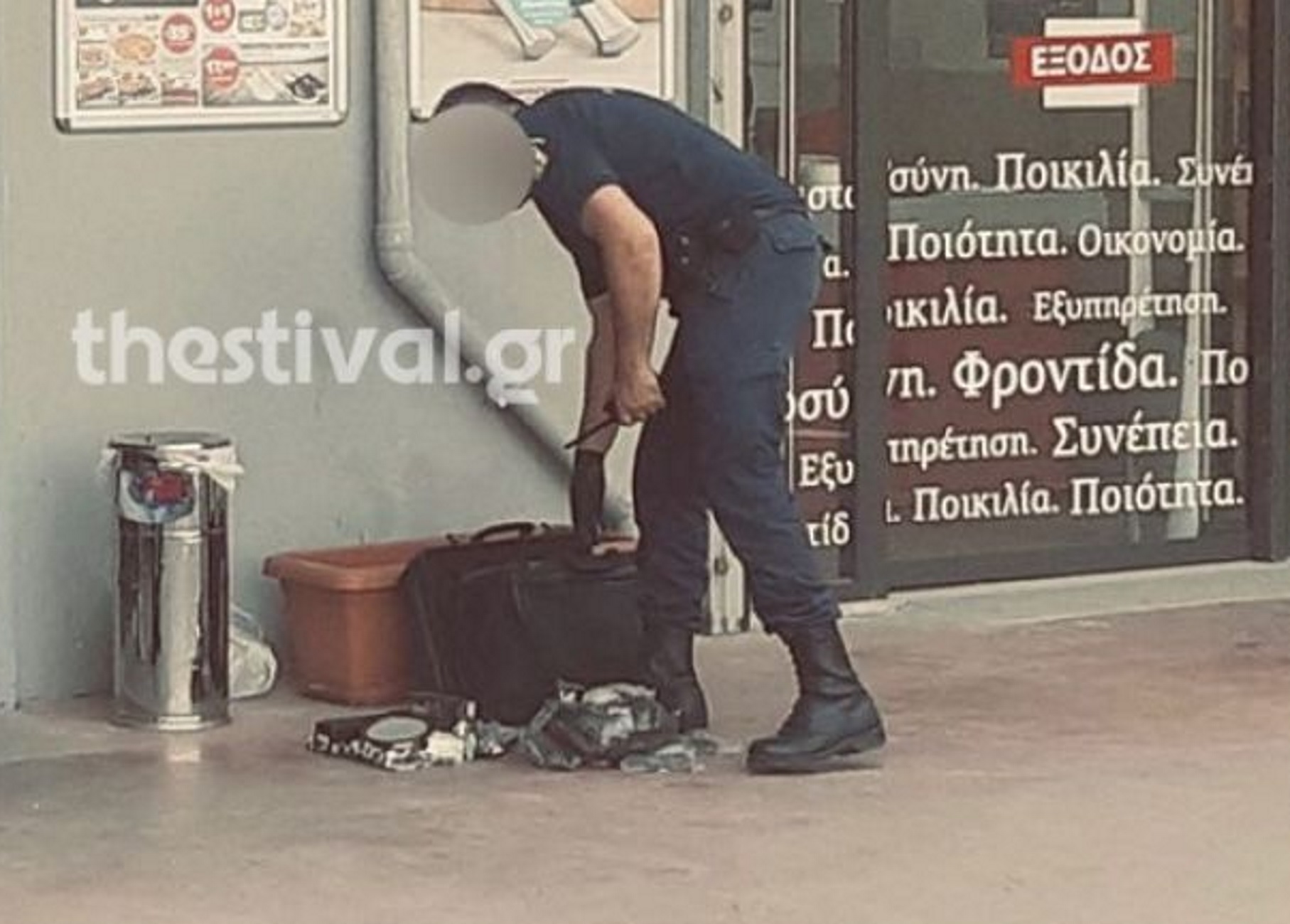 Θεσσαλονίκη: Συνελήφθη για την τσάντα που άφησε έξω από σούπερ μάρκετ! Τι διαπιστώθηκε…