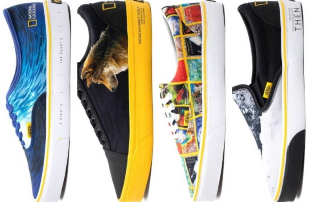 Δείτε τα 5 νέα sneakers από την συνεργασία της Vans με το National Geographic