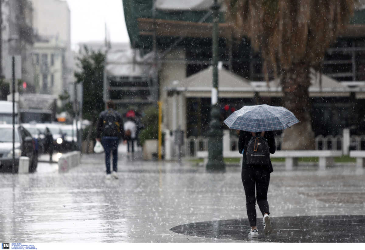 Καιρός αύριο: Βροχές και καταιγίδες σε πολλές περιοχές