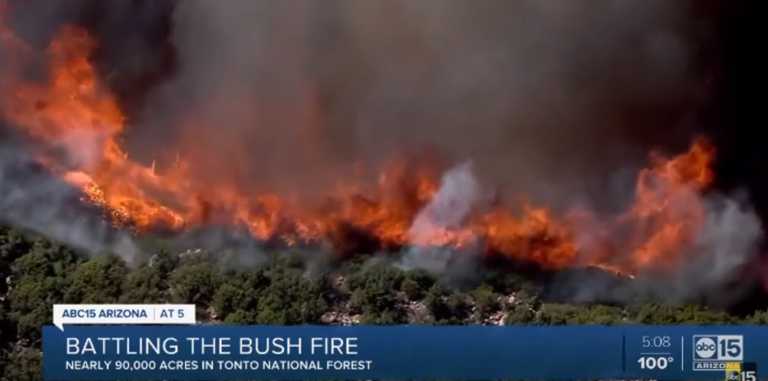 Αριζόνα: Χιλιάδες άνθρωποι… ξεσπιτώθηκαν για να γλιτώσουν από φωτιές που ξεκίνησαν από ένα αυτοκίνητο! (pic, video)
