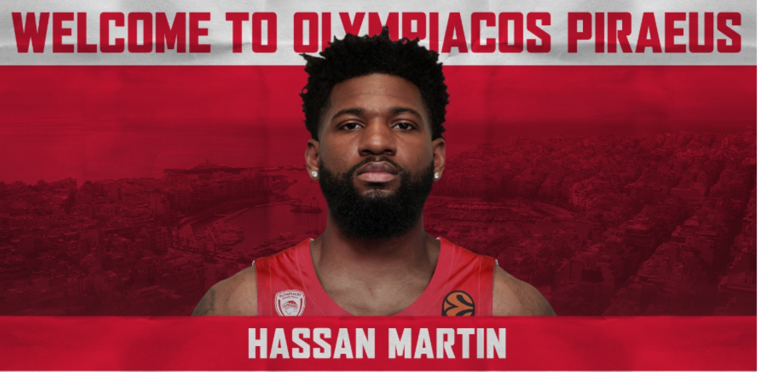 Ολυμπιακός: Ανακοινώθηκε επίσημα ο Χασάν Μάρτιν