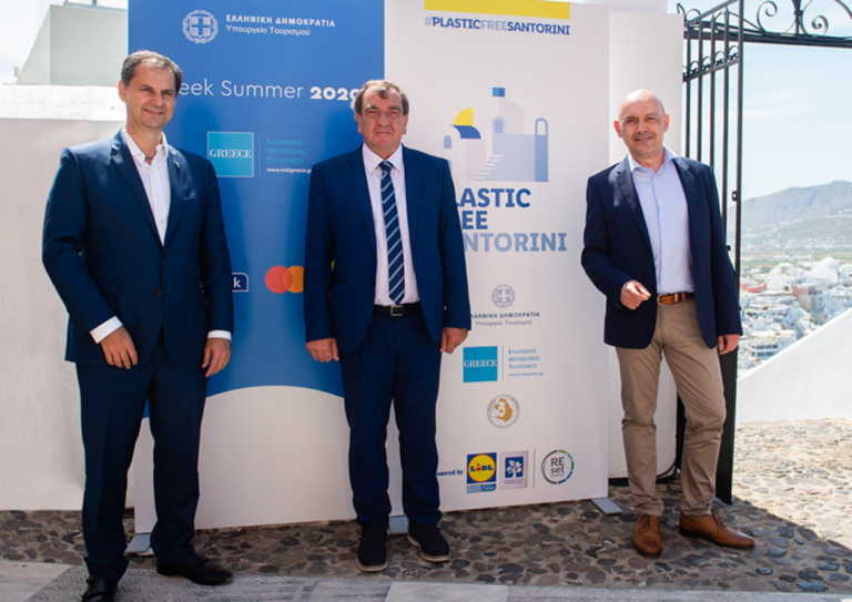 Η Lidl Ελλάς επενδύει 500.000 ευρώ στην καμπάνια «Plastic Free Santorini»