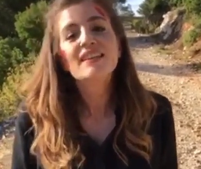 Άγριες Μέλισσες: Δείτε πως η Μαρία Κίτσου έπεσε από τον γκρεμό! Backstage video