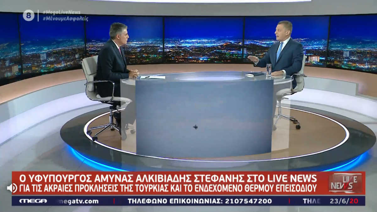Στεφανής στο Live News: Οι ελληνικές ένοπλες δυνάμεις έχουν ένα συστατικό που είναι μοναδικό