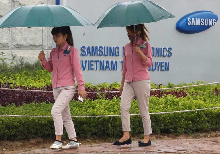 Samsung: Κάνει “Delete” την Κίνα και μεταφέρει παραγωγή στο Βιετνάμ