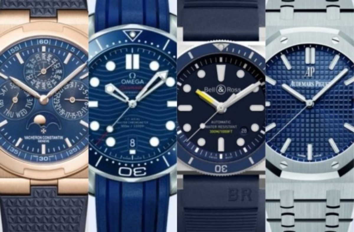 Τα 7 αγαπημένα μας ρολόγια με μπλε καντράν
