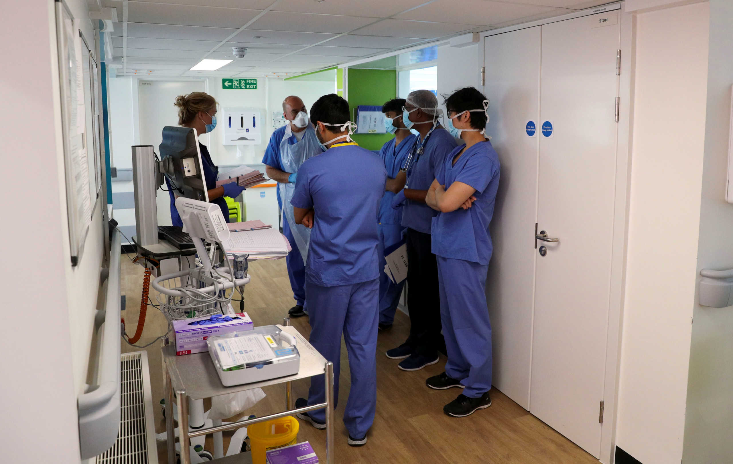 Βρετανία: Επαναλειτουργεί το νοσοκομείο εκστρατείας Νάιτινγκεϊλ λόγω της αύξησης των κρουσμάτων κορονοϊού
