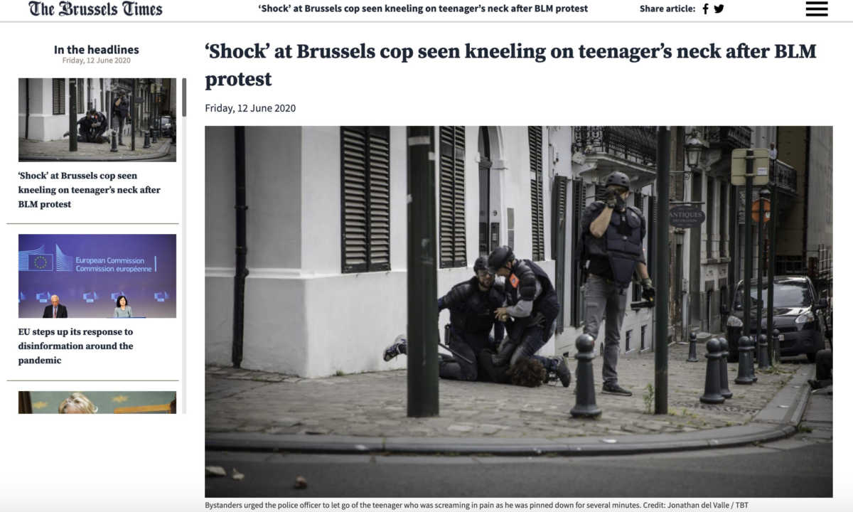 brussels knee