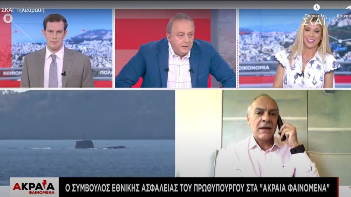 Σύμβουλος ασφαλείας Πρωθυπουργού σε ΣΚΑΪ για Τουρκία: Έχουμε έτοιμες τις αντιδράσεις μας για όλα τα σενάρια