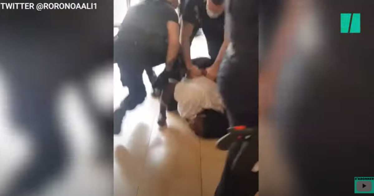 Σοκαριστικό video: Γάλλοι αστυνομικοί ρίχνουν βίαια στο έδαφος μία έγκυο (video)